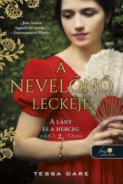 A ​nevelőnő leckéje (A lány és a herceg 2.) borítója