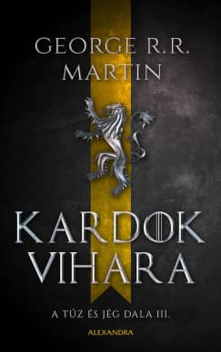 Kardok vihara (A tűz és jég dala 3.) borítója