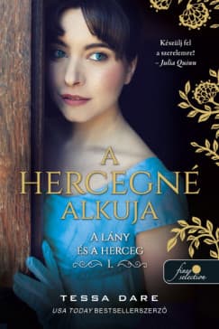 A ​hercegné alkuja (A lány és a herceg 1.) borítója