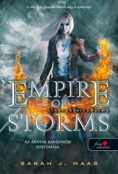 Empire of Storms – Viharok birodalma (Üvegtrón 5.) borítója