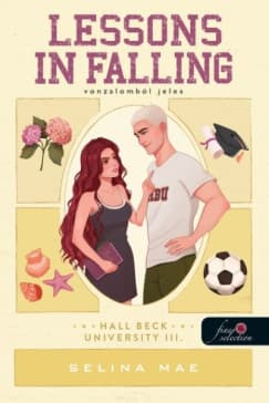 Lessons ​in Falling – Vonzalomból jeles (Hall Beck University 3.)  borítója