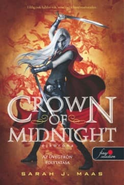Crown of Midnight – Éjkorona (Üvegtrón 2.) borítója