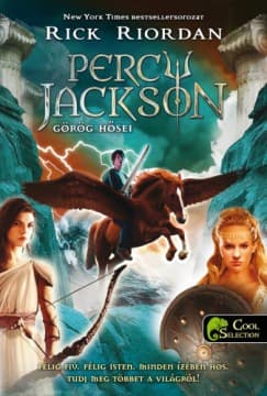 Percy Jackson görög hősei (Félvér Tábor Krónikák) borítója