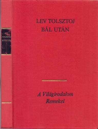 Bál után - Kisregények és elbeszélések borítója