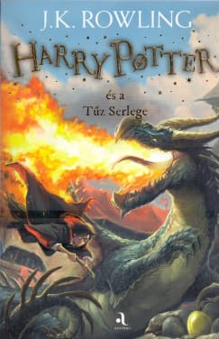 Harry Potter és a Tűz Serlege (Harry Potter 4.) borítója