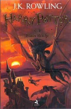 Harry Potter és a Főnix Rendje (Harry Potter 5.) borítója
