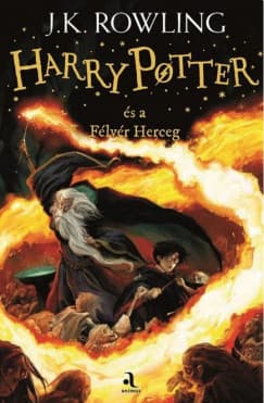 Harry Potter és a Félvér Herceg (Harry Potter 6.) borítója