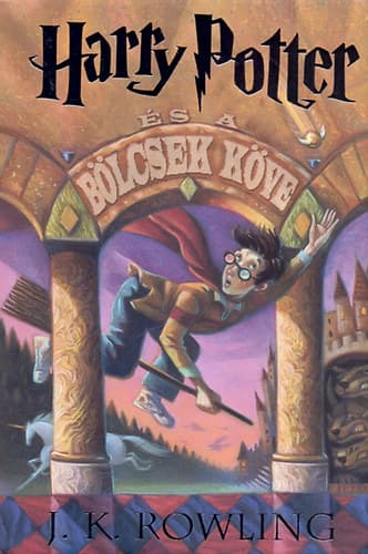 Harry Potter és a bölcsek köve (Harry Potter 1.) borítója